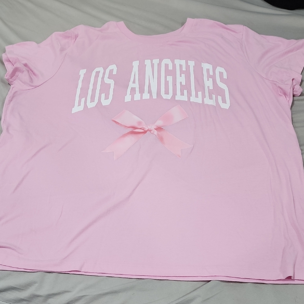 Grayson Threads Pink Los Angeles Tee